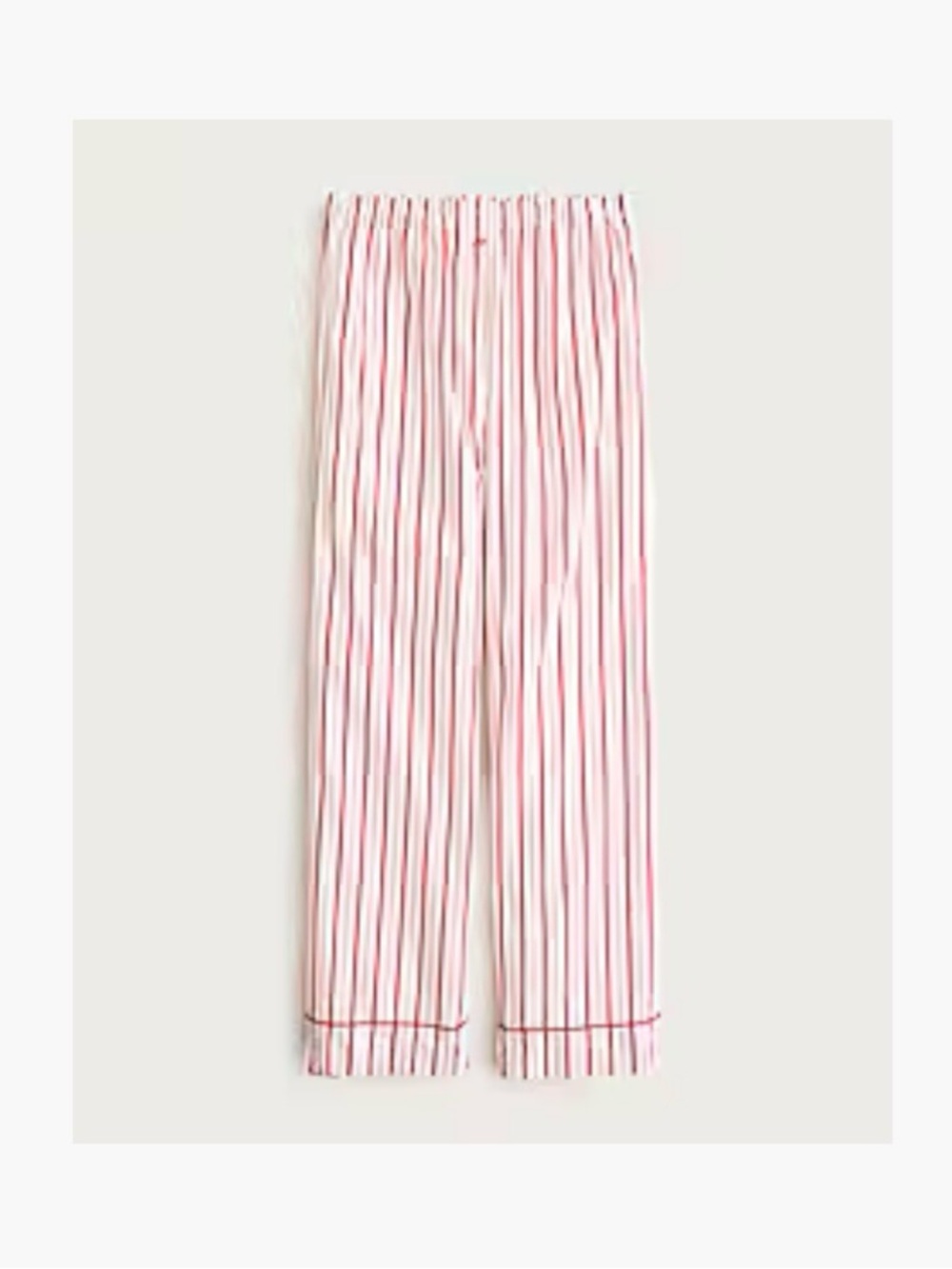 NWT J Crew Cotton Poplin Pajama Pant Small